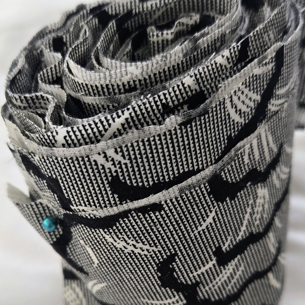 Black and White Fabric Rolls - Picture 3 of 5